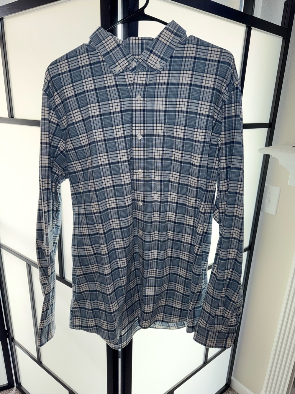 Men's Comfort Stretch® Oxford Shirt, Slightly Fitted Untucked Fit